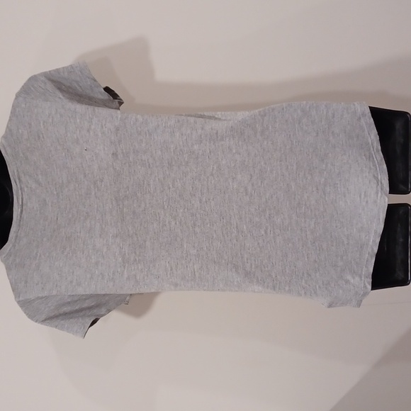 H&M Bejeweled Gray Heathered Tee- Sz. XS - Picture 9 of 12